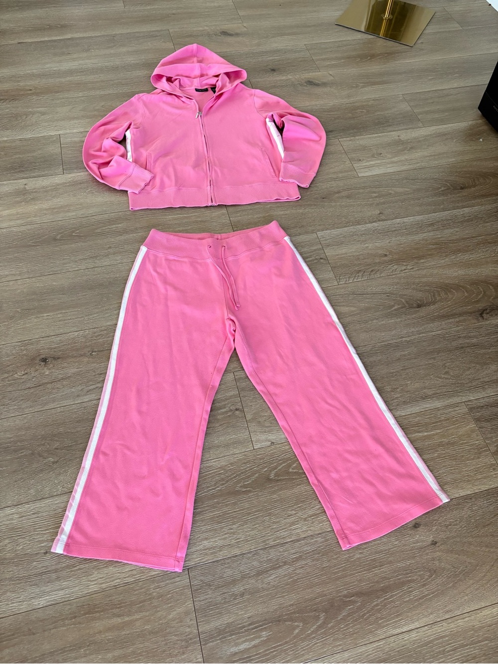 New York & Company Pink Cotton Lounge Bottoms